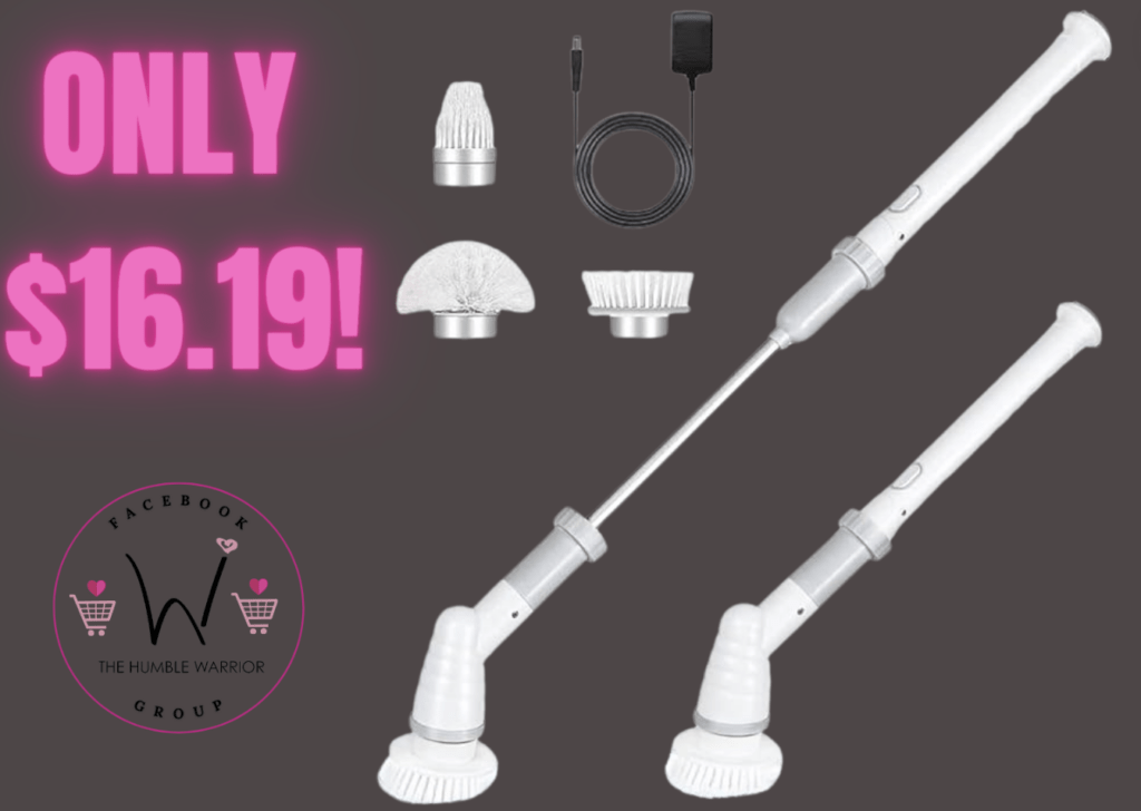 electric spin scrubber!